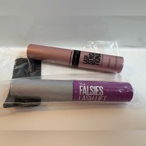 Maybelline Lash Sensational and Falsies Lash Lift Mascara Set Duo Pair Mascaras